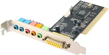 Sabrent 6-Channel 5.1 PCI Sound Card SBT-SP6C Treiber