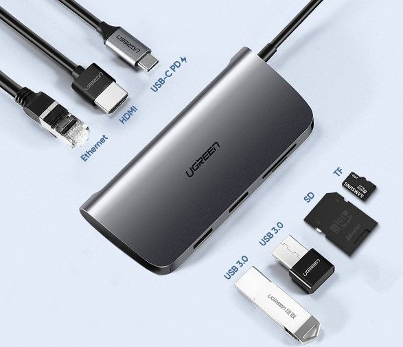 UGREEN Premium 7-in-1 USB-C Hub for MacBook Treiber