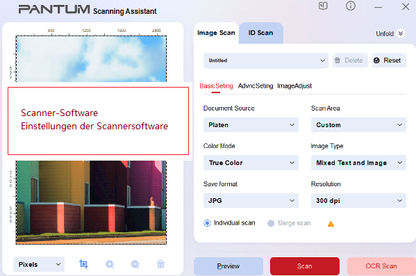 Scanner-Software