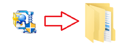 Entpacken Sie die EXE-Datei wie ein Archiv